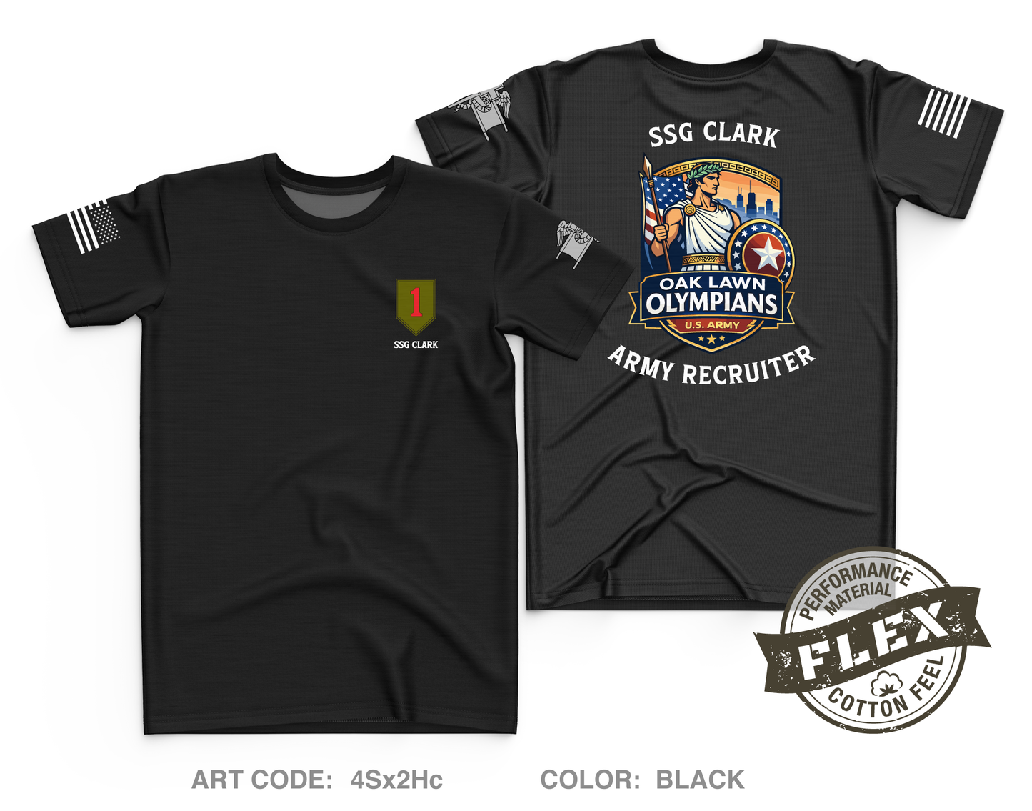 Chicago Recruiting Core Men's SS Flex Performance Tee - 4Sx2Hc