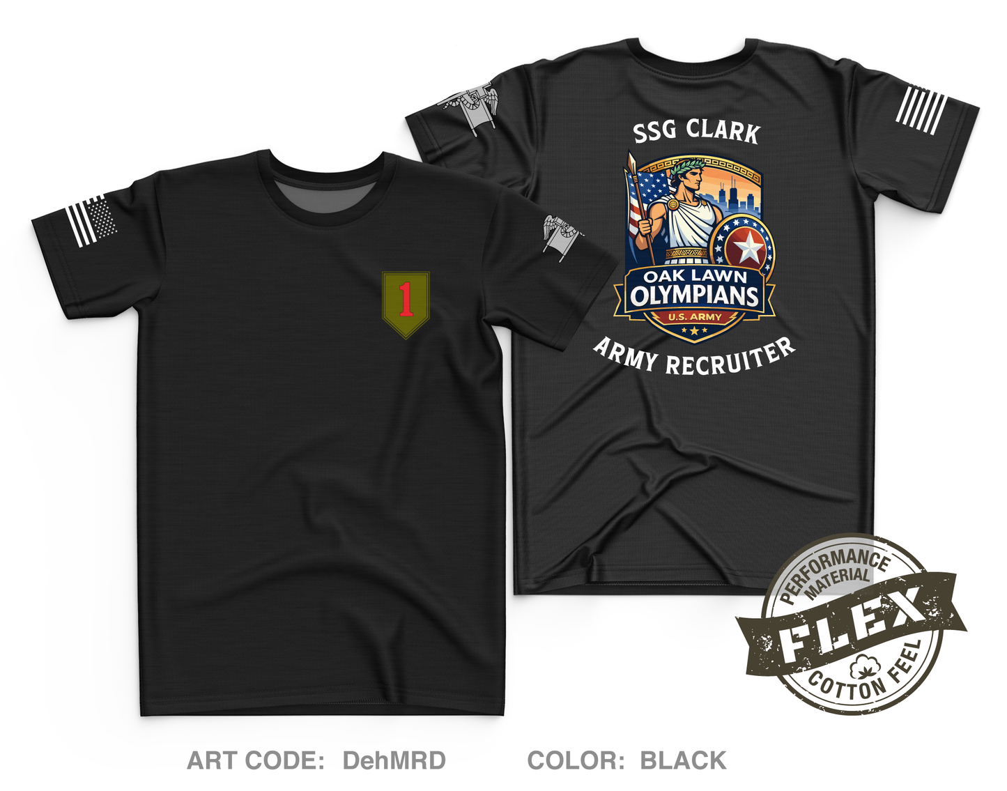 Chicago Recruiting Core Men's SS Flex Performance Tee - DehMRD