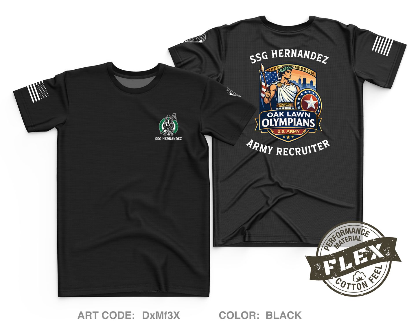 Chicago Recruiting Core Men's SS Flex Performance Tee - DxMf3X