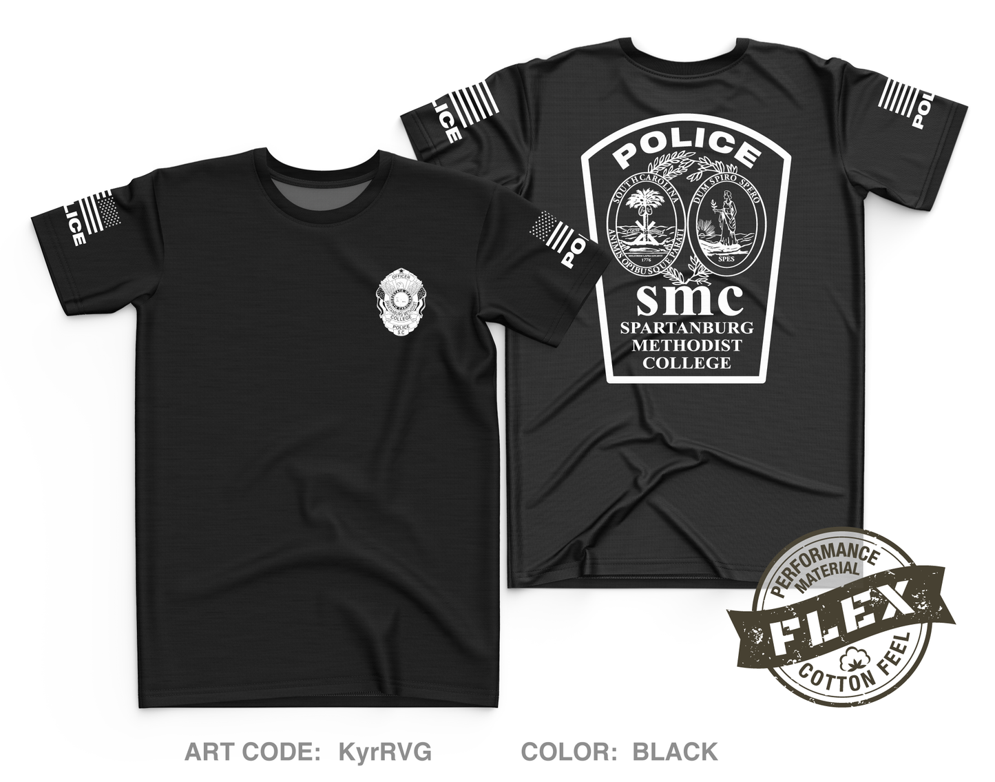 SMC PD Core Men's SS Flex Performance Tee - KyrRVG