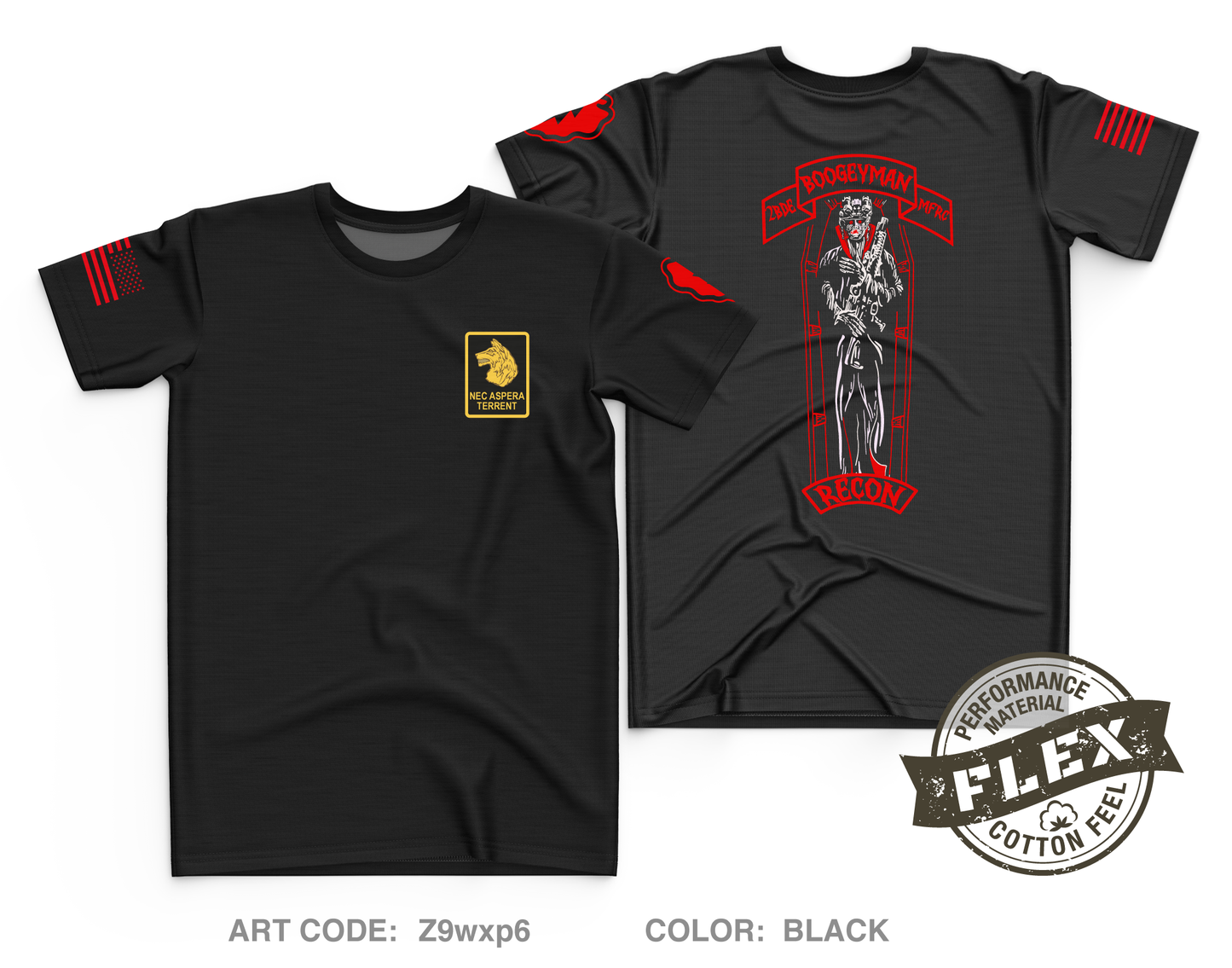 Shadow Platoon Recon MFRC Core Men's SS Flex Performance Tee - Z9wxp6