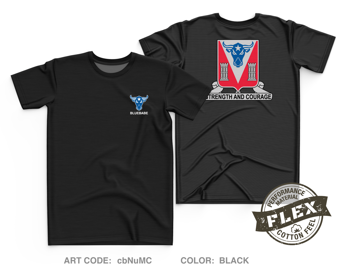 82 BEB, 2ABCT, 1ID Fundraising Collection Core Men's SS Flex Performance Tee - cbNuMC