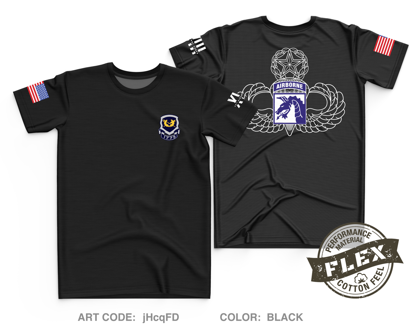 XVIII Airborne Corps OSJA Core Men's SS Flex Performance Tee - jHcqFD