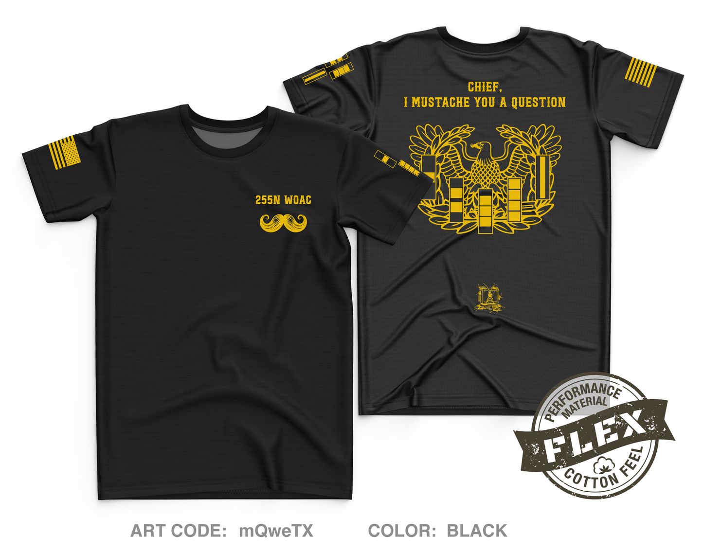WOAC 255N Core Men's SS Flex Performance Tee - mQweTX