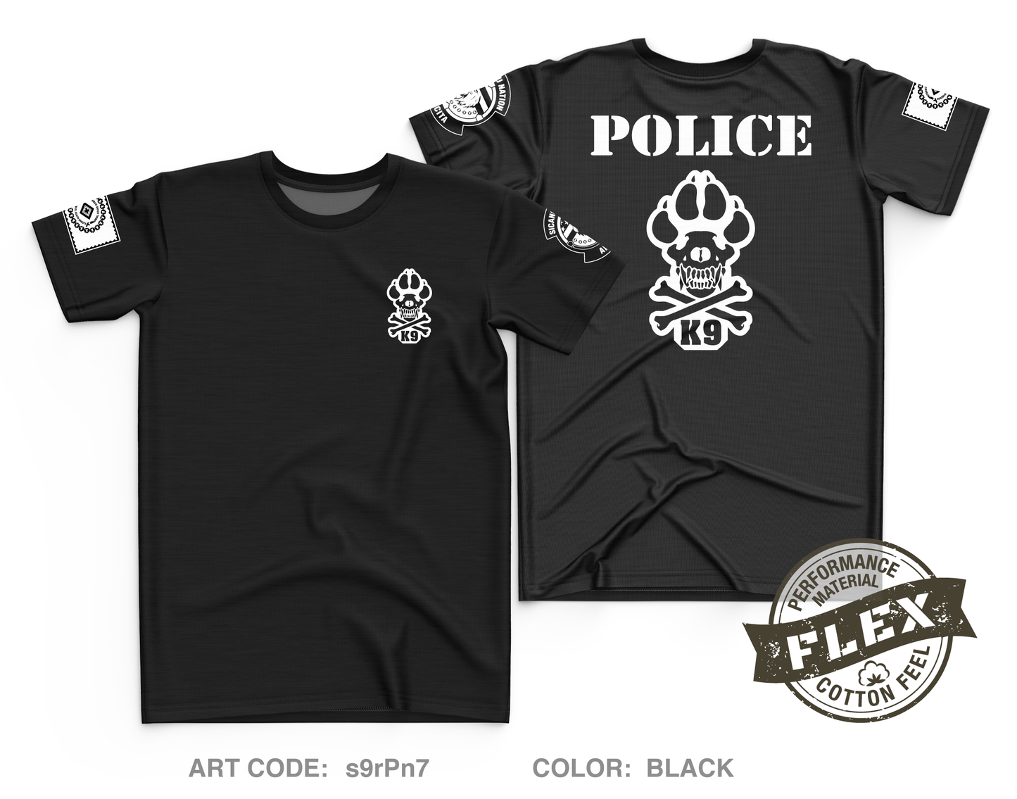 RST-LES K-9 Unit Core Men's SS Flex Performance Tee - s9rPn7