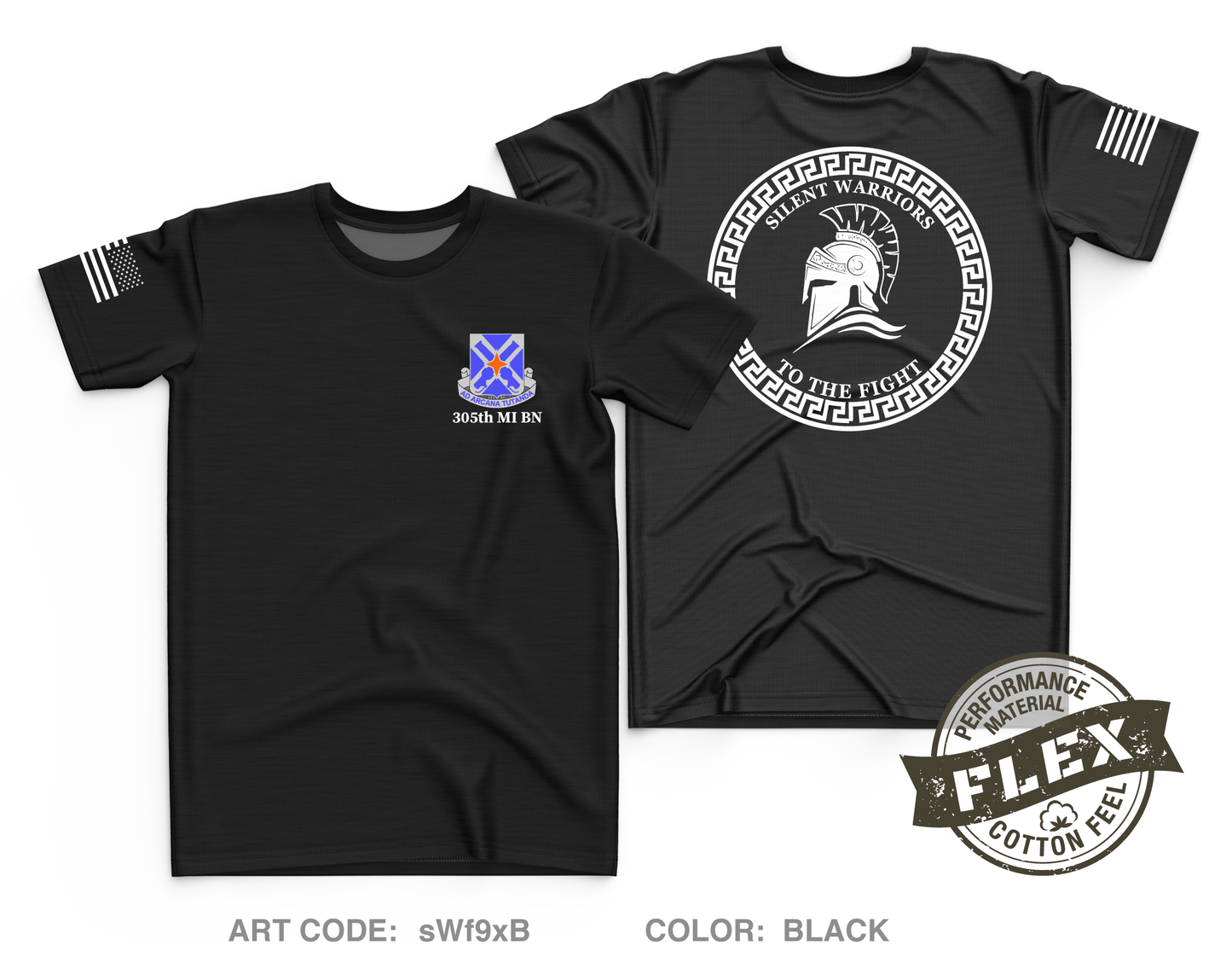 305th MI BN Core Men's SS Flex Performance Tee - sWf9xB