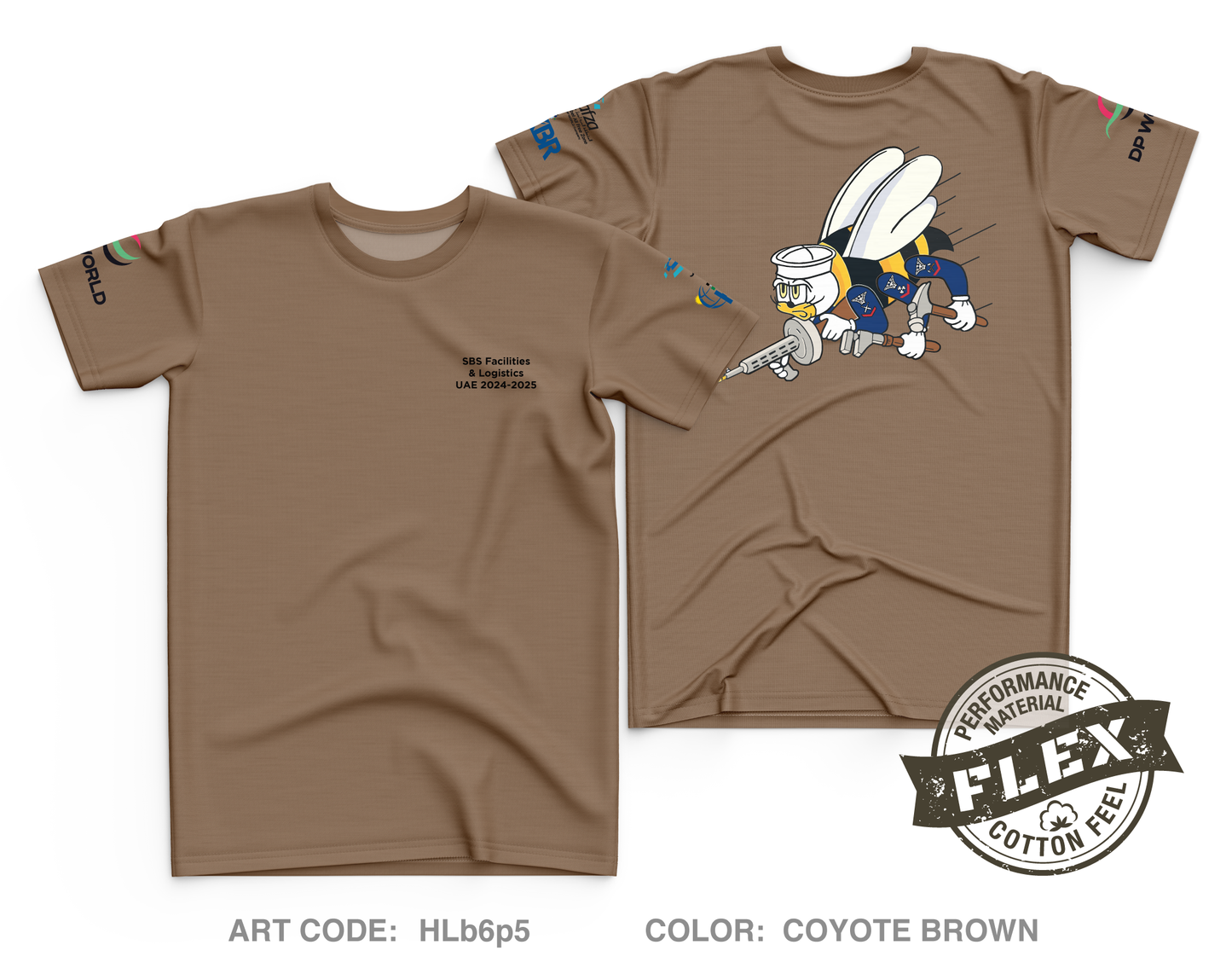 seabees Core Men's SS Flex Performance Tee - HLb6p5