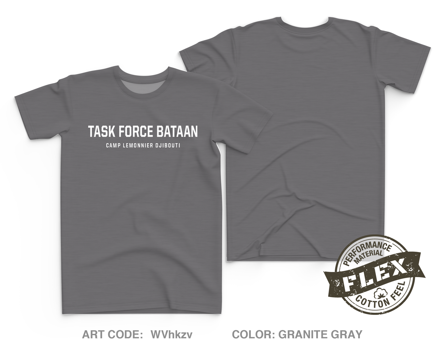 1-200 Infantry Battalion Fundraising Collection Core Men's SS Flex Performance Tee - WVhkzv