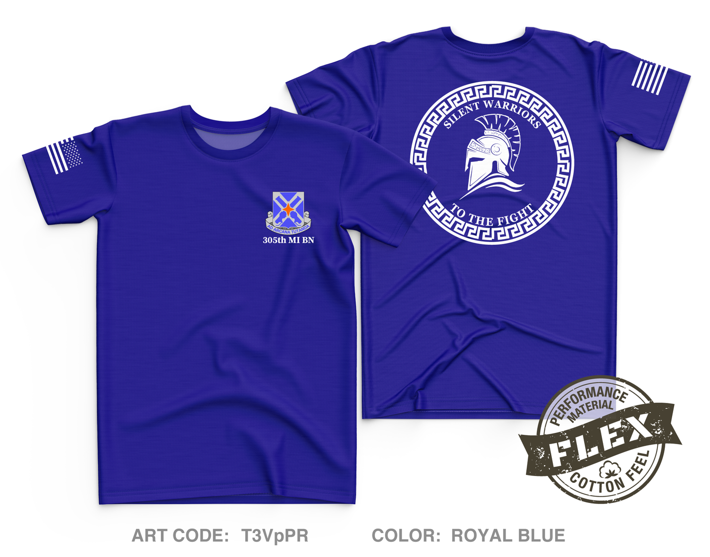 305th MI BN Core Men's SS Flex Performance Tee - T3VpPR