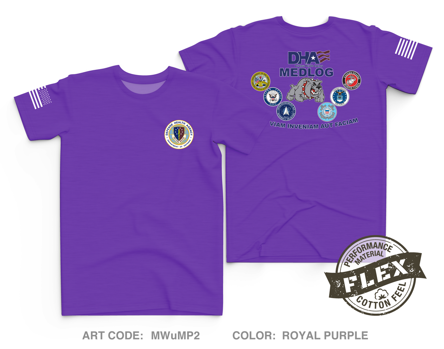 DHA J4 Fundraising Collection Core Men's SS Flex Performance Tee - MWuMP2