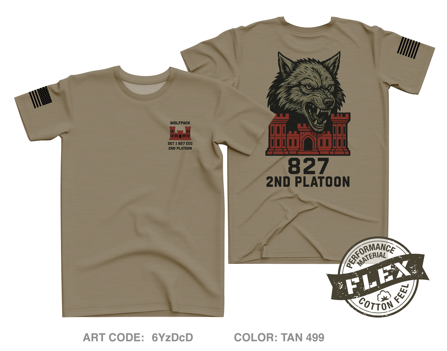 Det 1 827 ECC Core Men's SS Flex Performance Tee - 6YzDcD