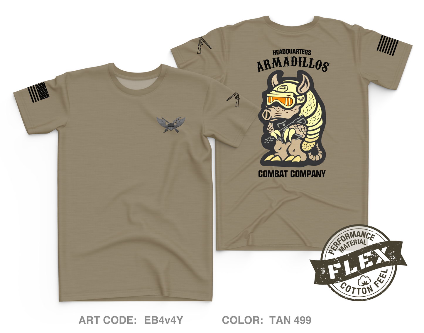 C CO 1-8 CAV 2ABCT 1CD Core Men's SS Flex Performance Tee - EB4v4Y