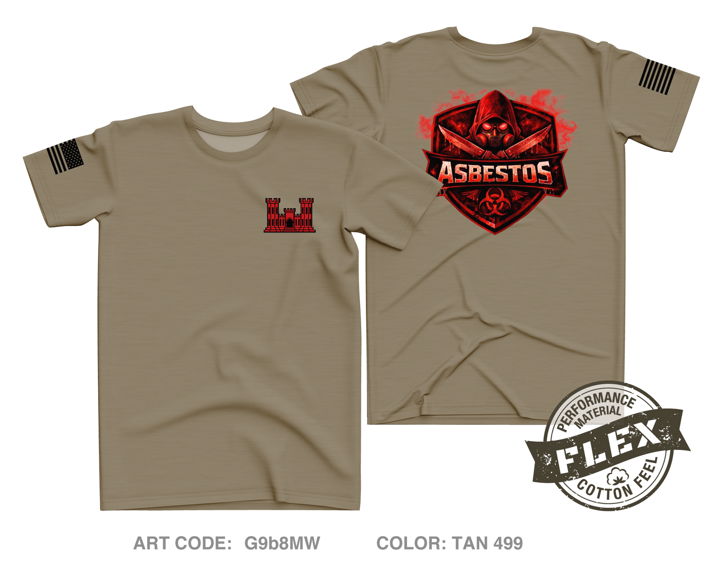 Team A 02-26 Core Men's SS Flex Performance Tee - G9b8MW