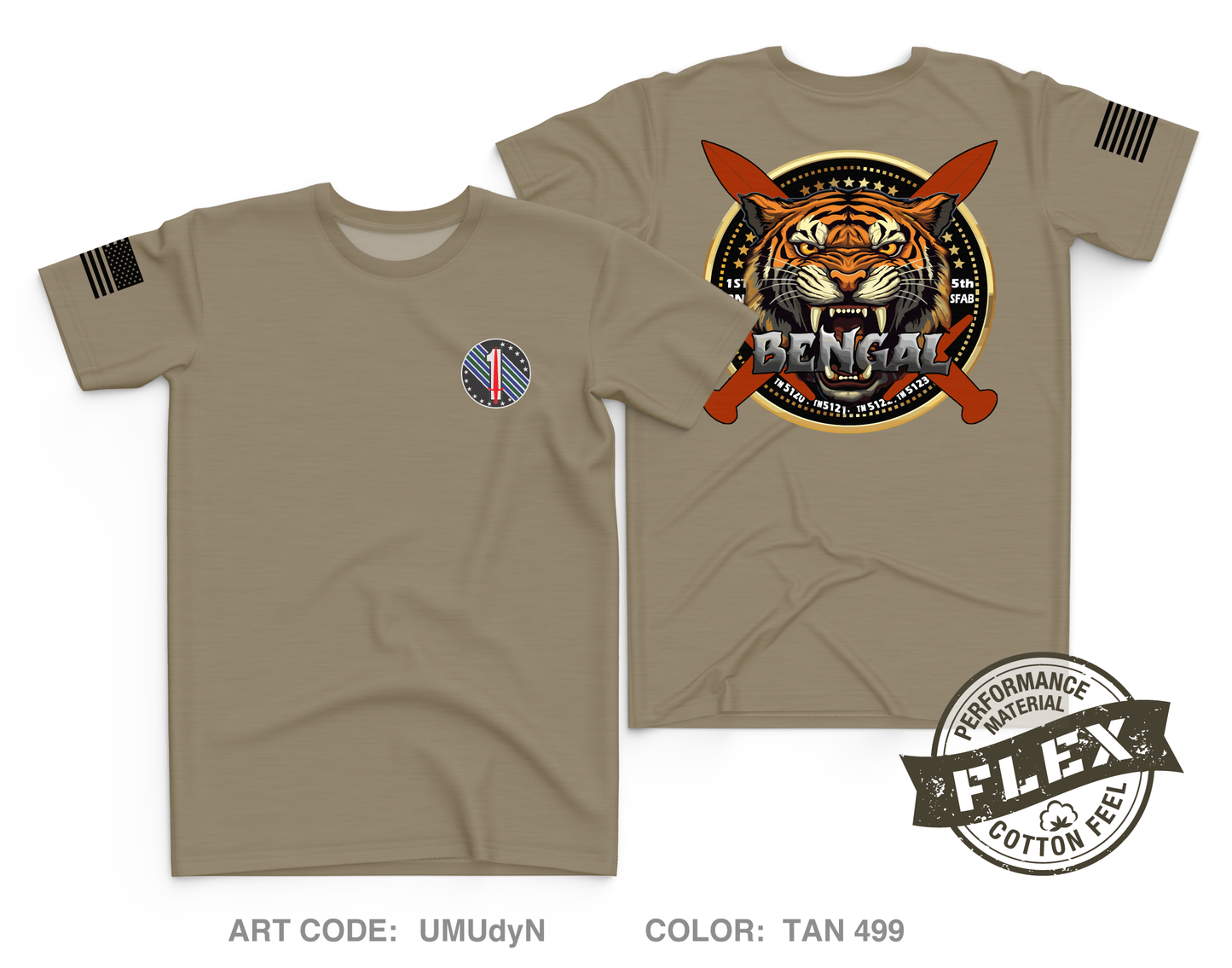 Bravo Company, 1st BN, 5th SFAB Store 1
Core Men's SS Flex Performance Tee - UMUdyN