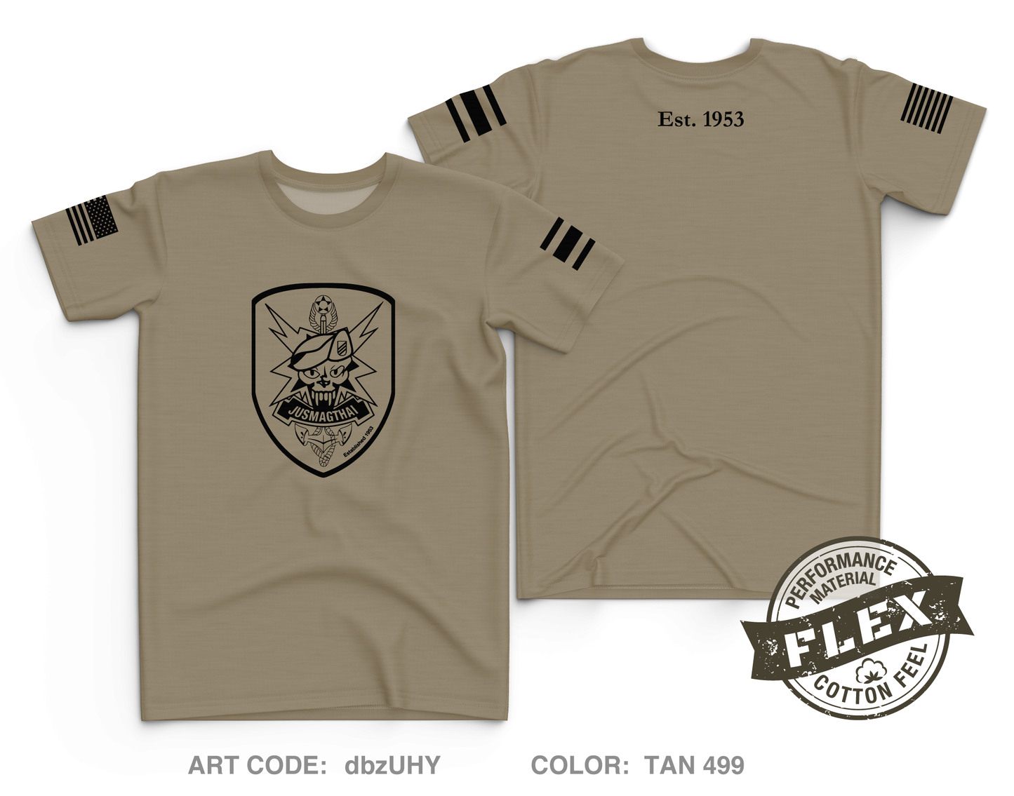 JUSMAGTHAI Core Men's SS Flex Performance Tee - dbzUHY