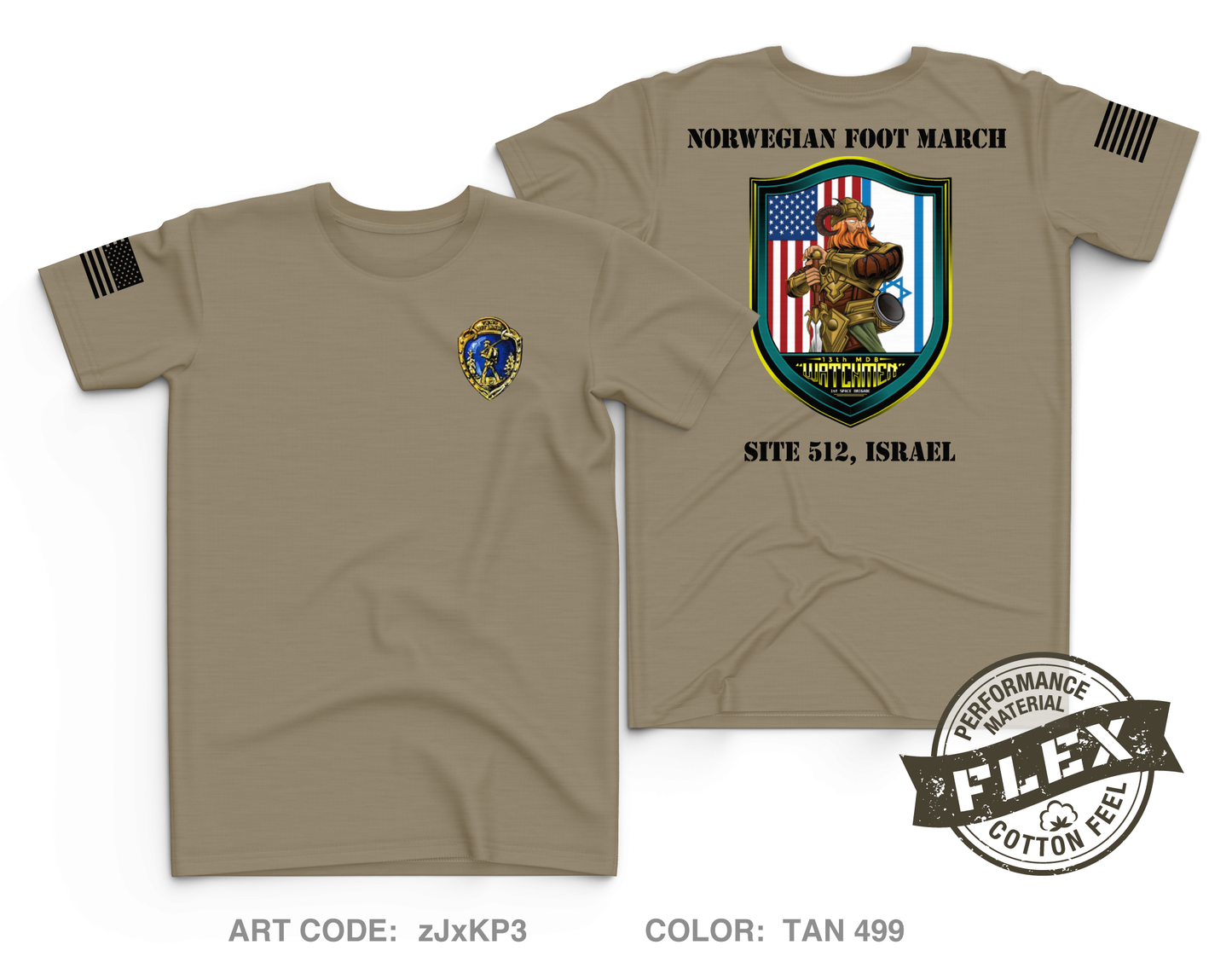 13th MDB Core Men's SS Flex Performance Tee - zJxKP3