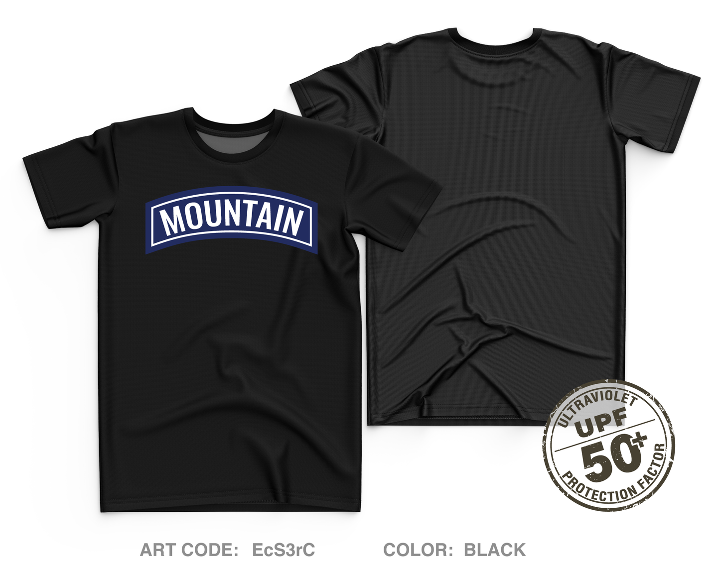 Mountain Training Group Core Men's UPF 50+ Performance SS Tee - EcS3rC
