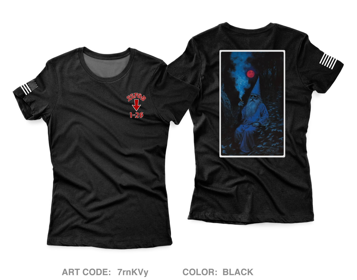 Shady Spades Forward Operation Detatchment Core Women's SS Performance Tee - 7rnKVy