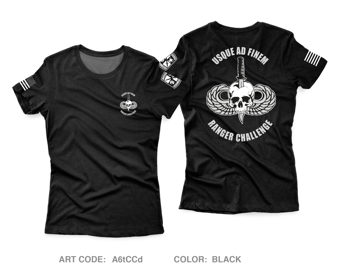 ROTC Ranger Challenge Team Core Women's SS Performance Tee - A6tCCd