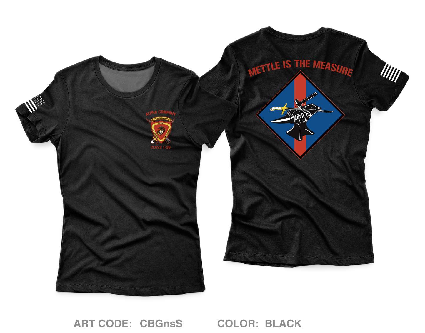 TBS A Co. 1-26 Core Women's SS Performance Tee - CBGnsS
