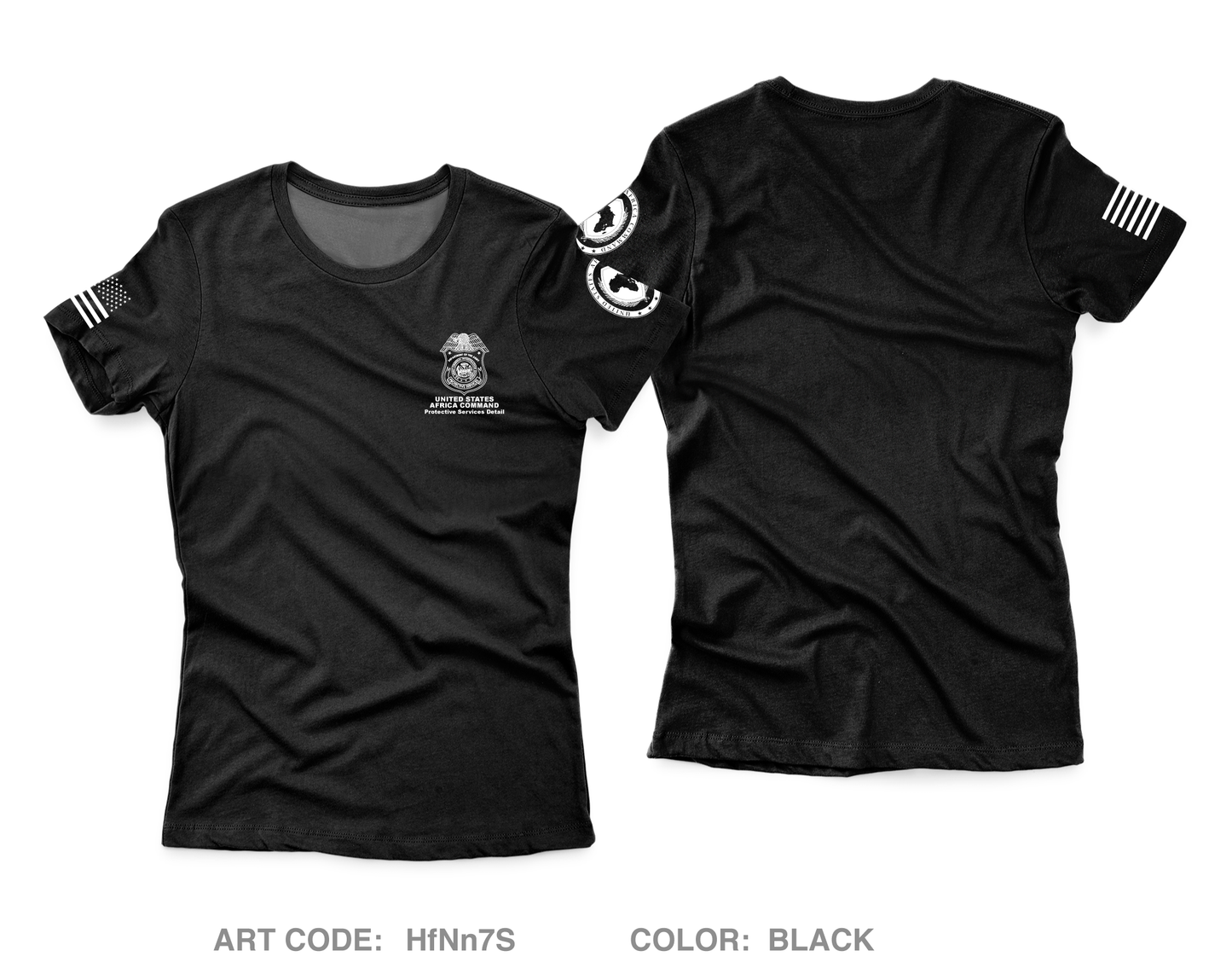AFRICOM-PSD Core Women's SS Performance Tee - HfNn7S
