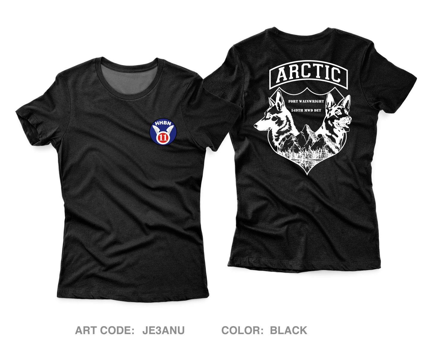 549TH MWD DET Core Women's SS Performance Tee - JE3ANU