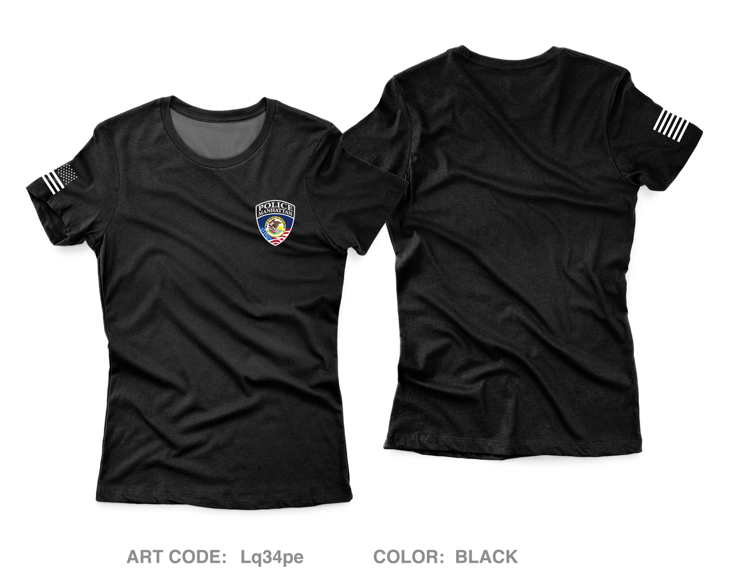 Manhattan Police Department Core Women's SS Performance Tee - Lq34pe