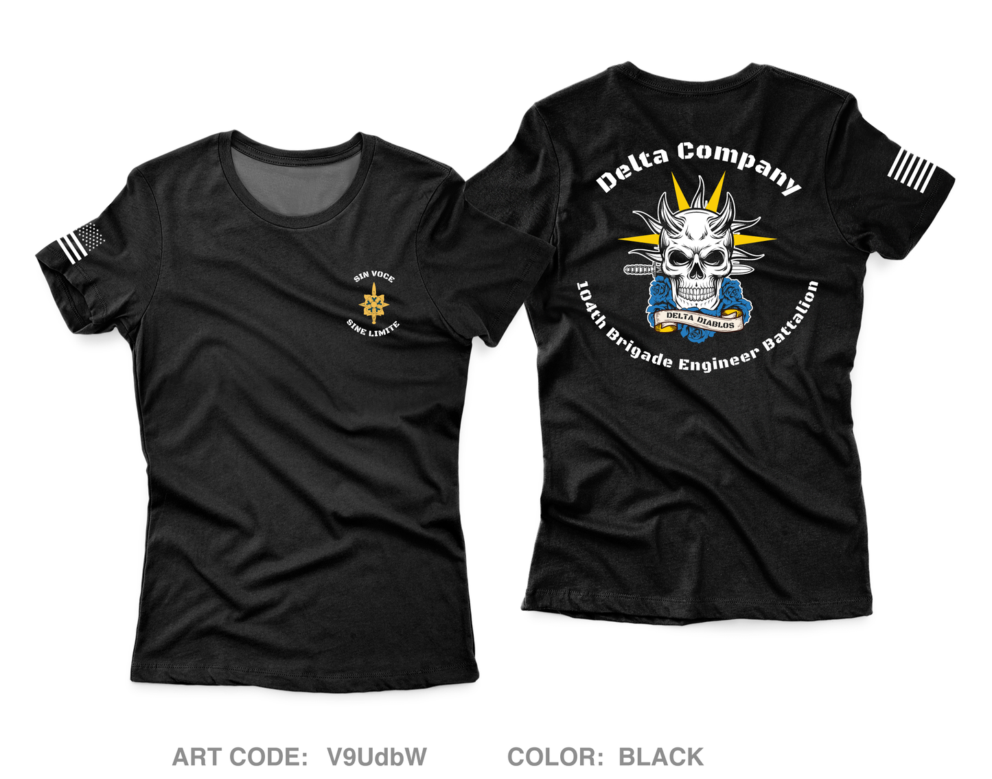 D. Co 104th BEB Core Women's SS Performance Tee - V9UdbW