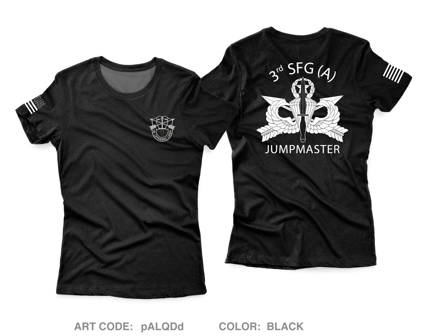 3D Special Forces Group Core Women's SS Performance Tee - pALQDd