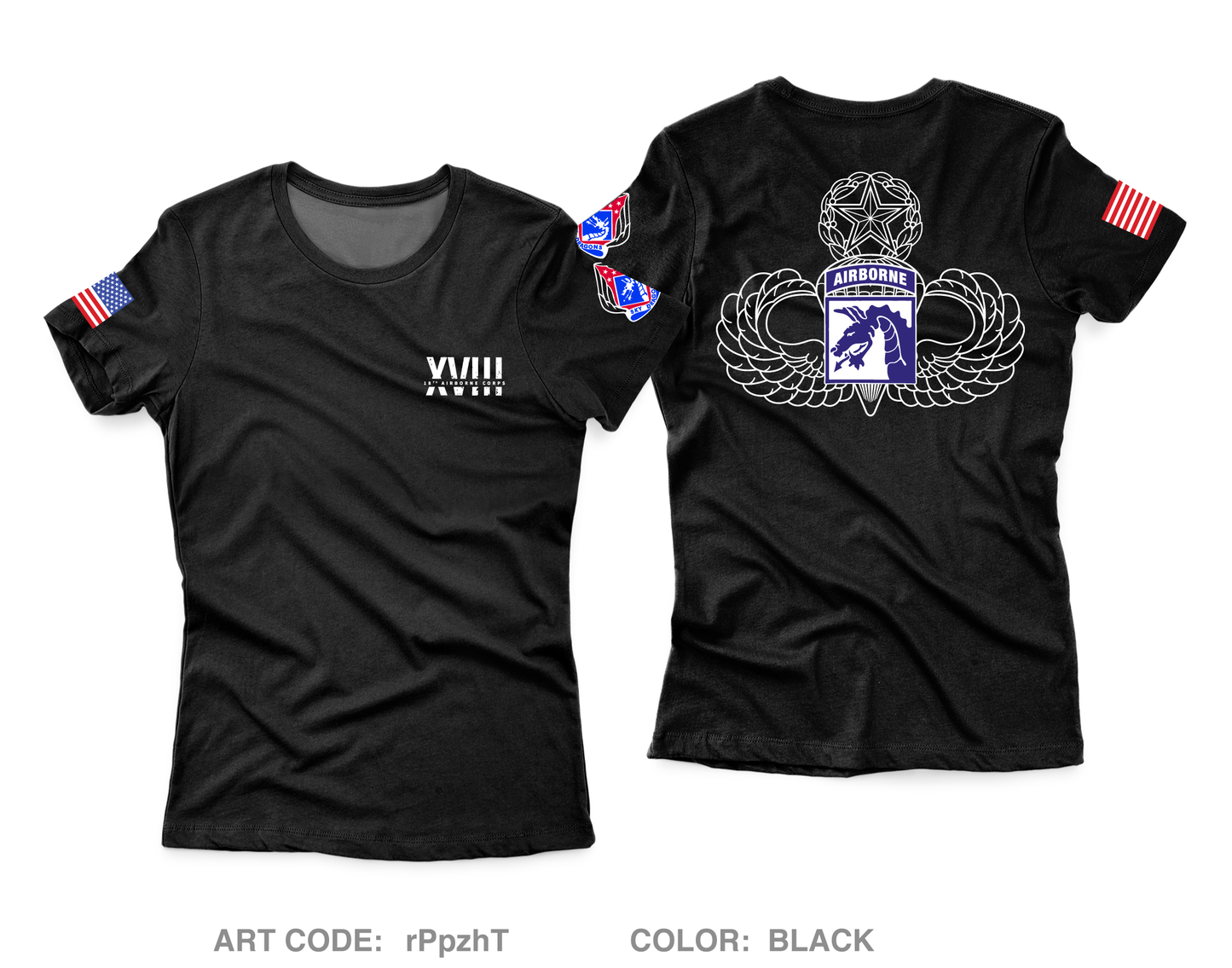 XVIII Airborne Corps OSJA Core Women's SS Performance Tee - rPpzhT