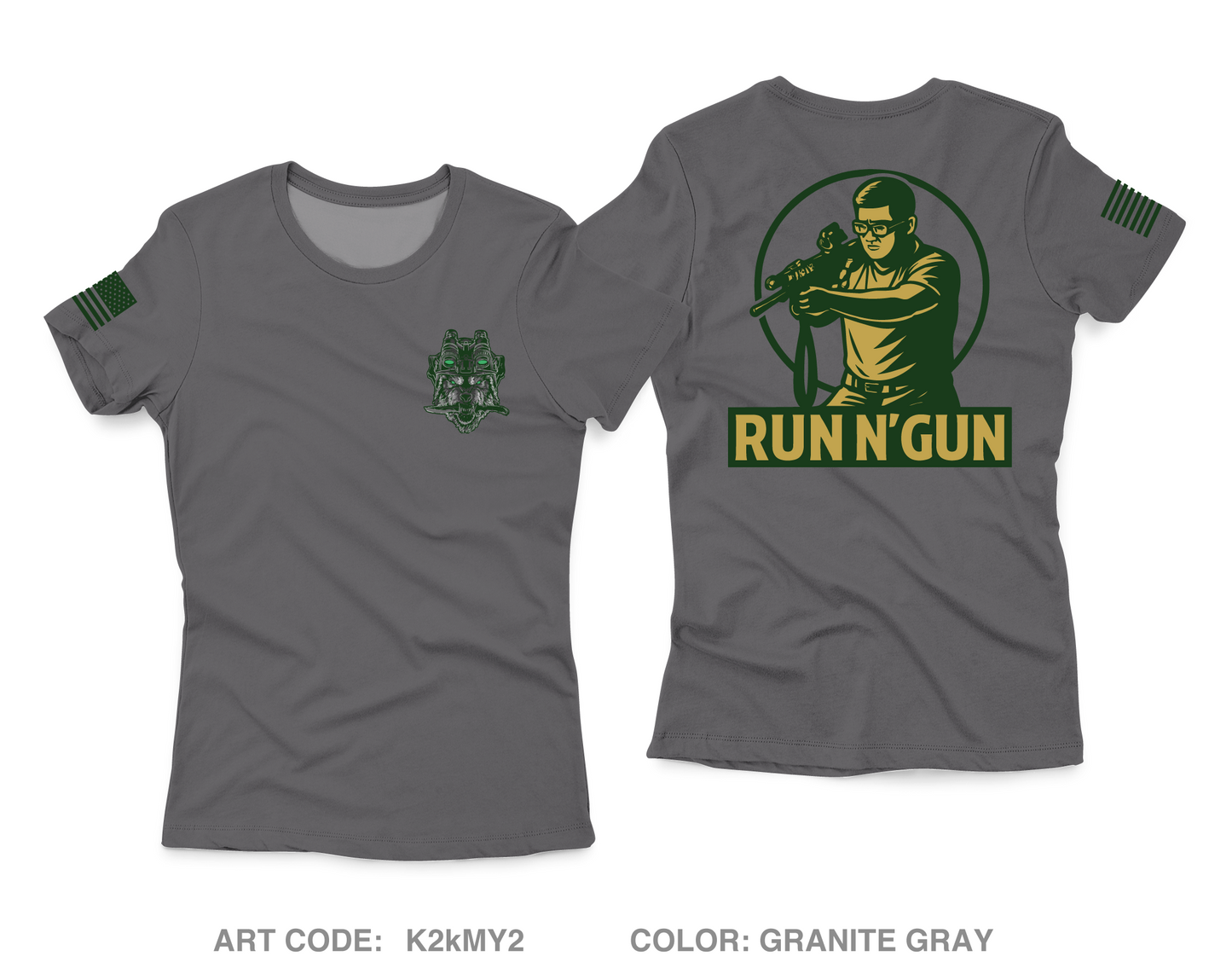Run N' Gun Club Core Women's SS Performance Tee - K2kMY2