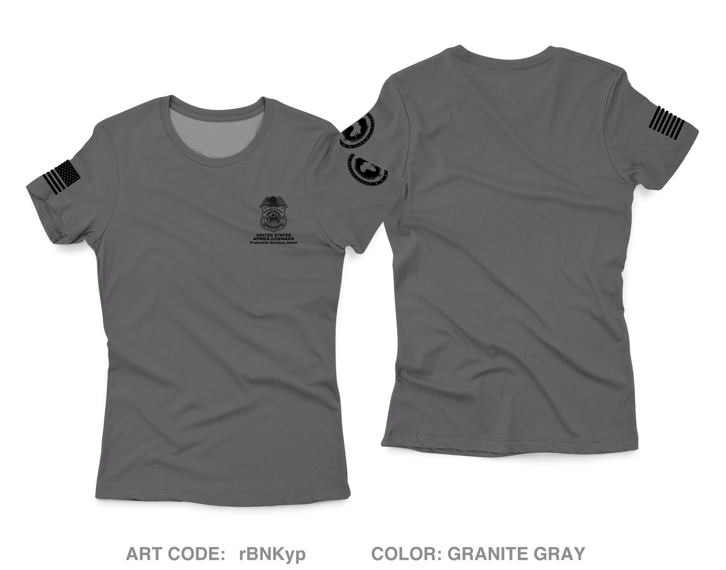 AFRICOM-PSD Core Women's SS Performance Tee - rBNKyp
