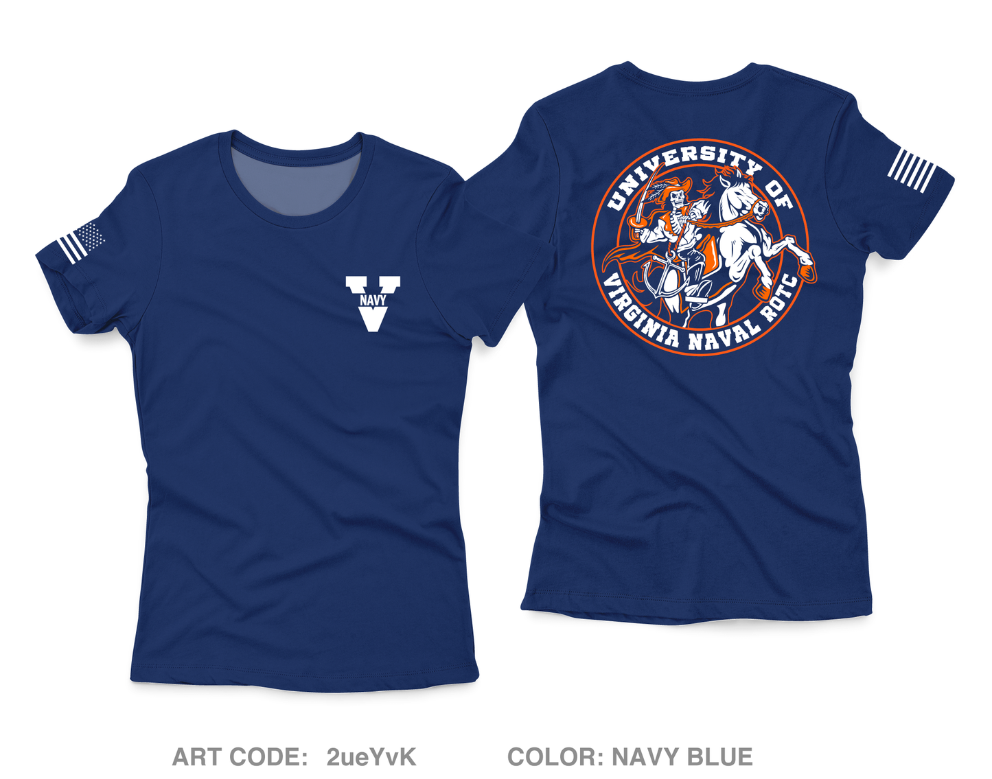 UVA NROTC Core Women's SS Performance Tee - 2ueYvK