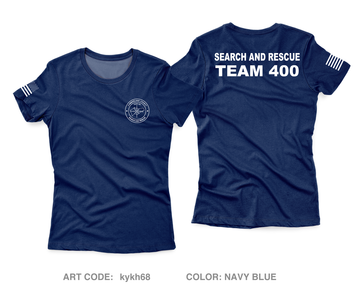 CUMBERLAND COUNTY SEARCH AND RESCUE Core Women's SS Performance Tee - kykh68