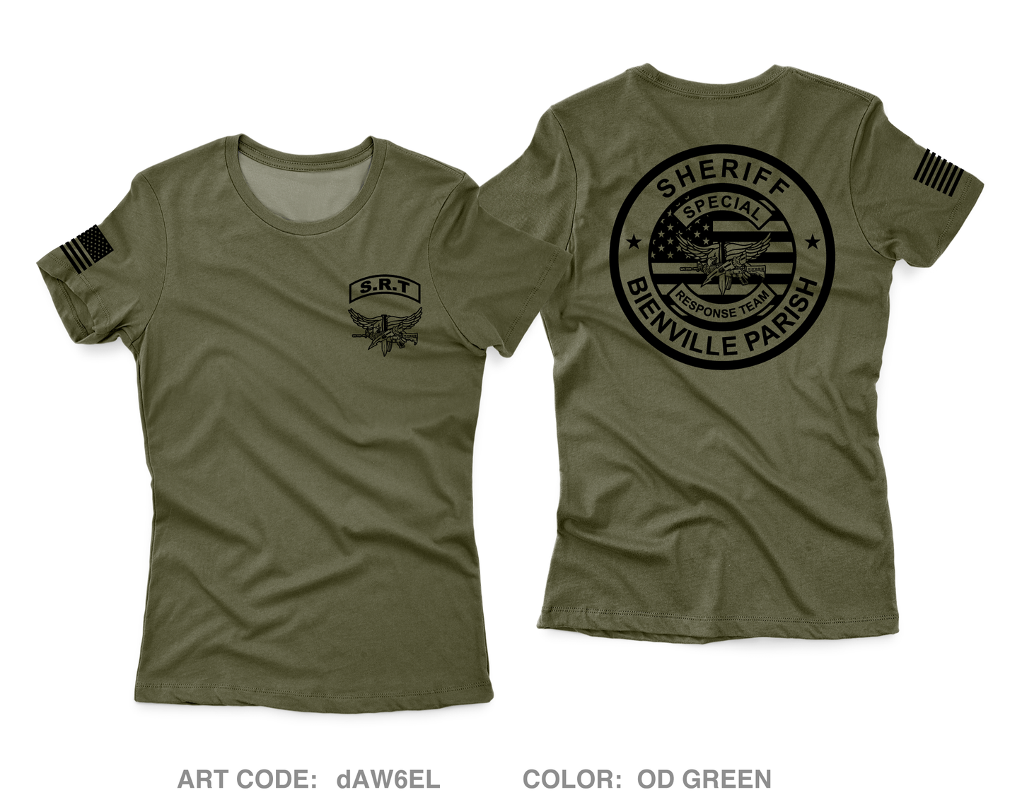 Bienville SRT Core Women's SS Performance Tee - dAW6EL