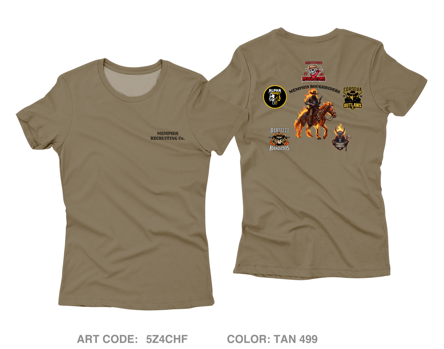 Memphis Recruiting Company Core Women's SS Performance Tee - 5Z4CHF