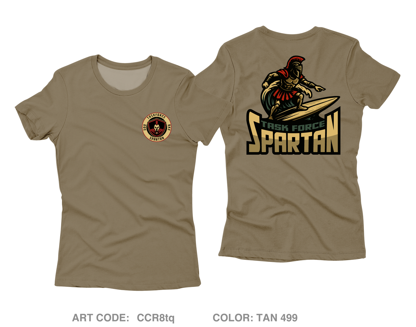 TF Spartan Main Store Core Women's SS Performance Tee - CCR8tq