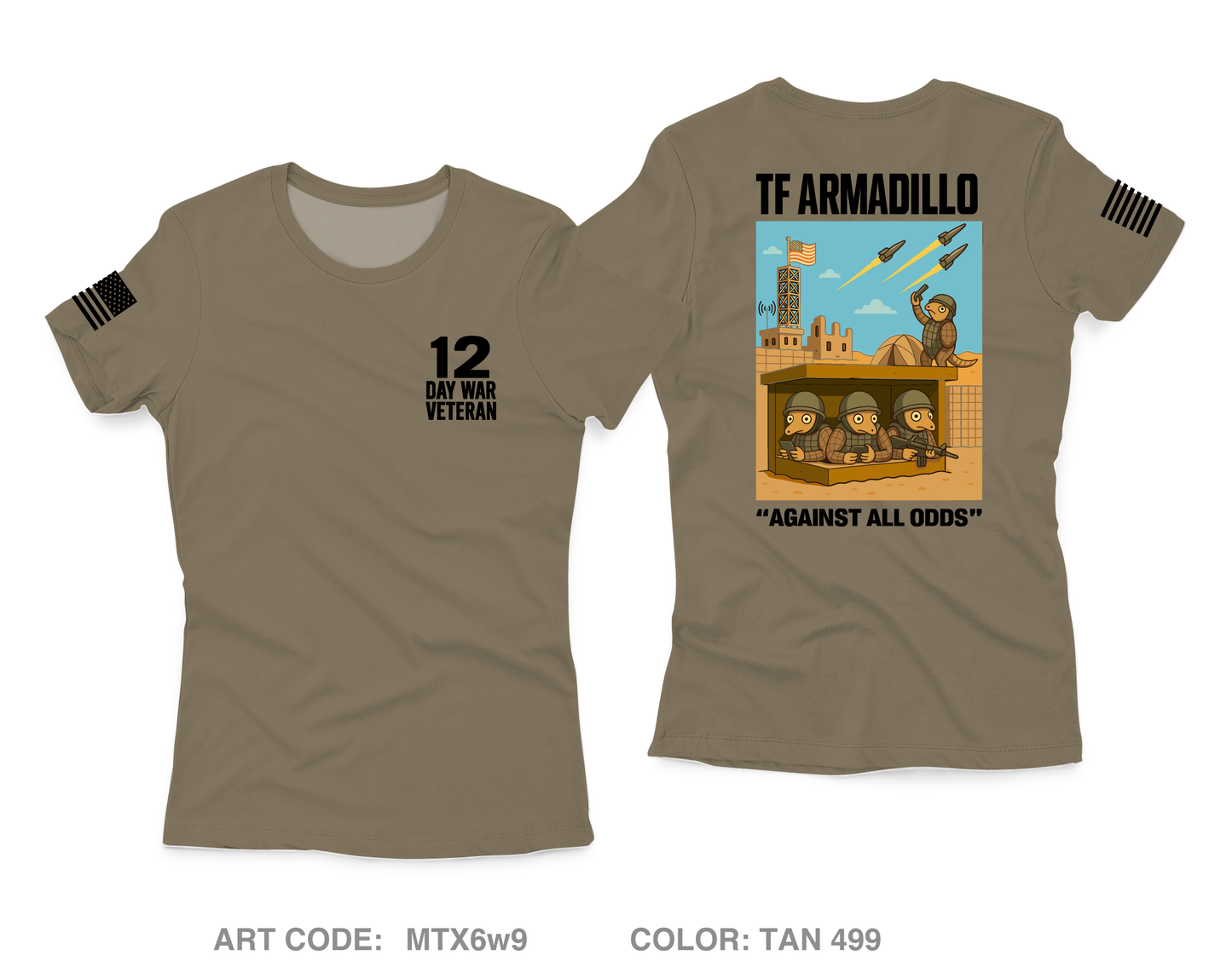TF ARMADILLO Core Women's SS Performance Tee - MTX6w9