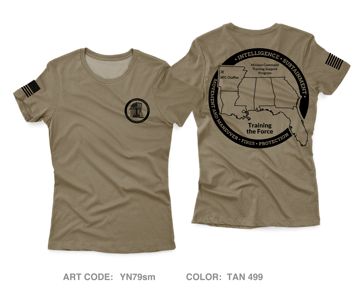Mission Training Complex - Fort Chaffee Core Women's SS Performance Tee - YN79sm