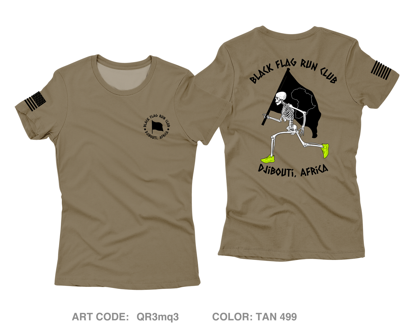SETAF-AF CA BN Core Women's SS Performance Tee - QR3mq3