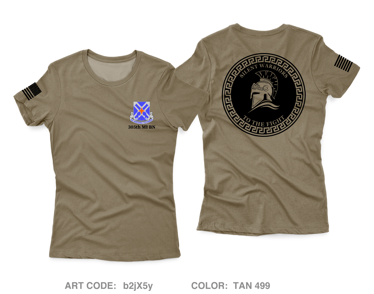 305th MI BN Core Women's SS Performance Tee - b2jX5y