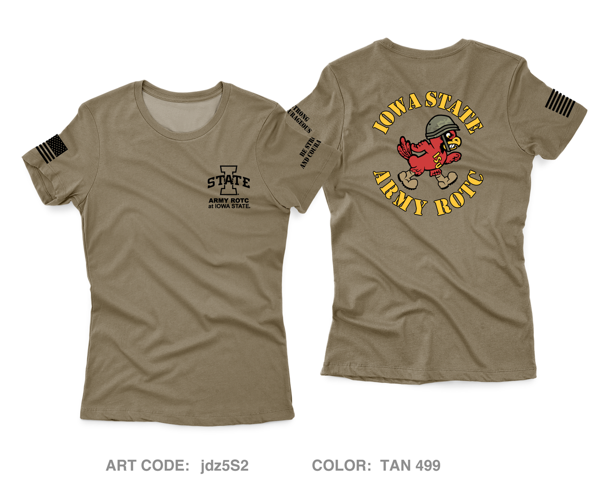 Iowa State University Reserve Officer's Training Corps Core Women's SS Performance Tee - jdz5S2