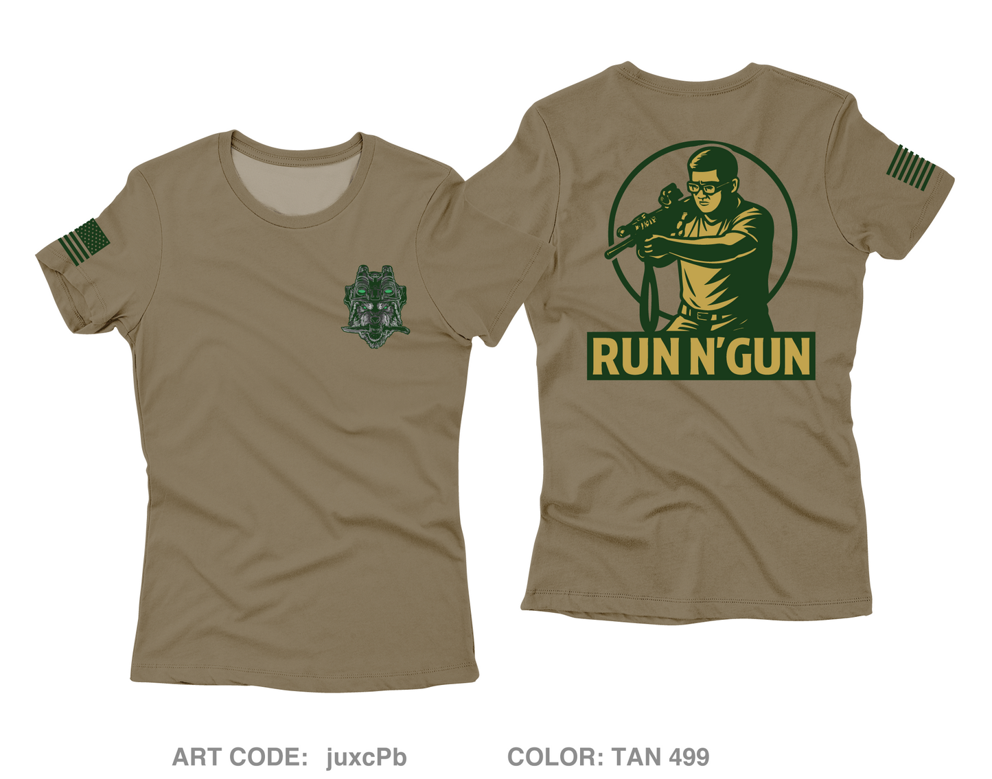 Run N' Gun Club Core Women's SS Performance Tee - juxcPb