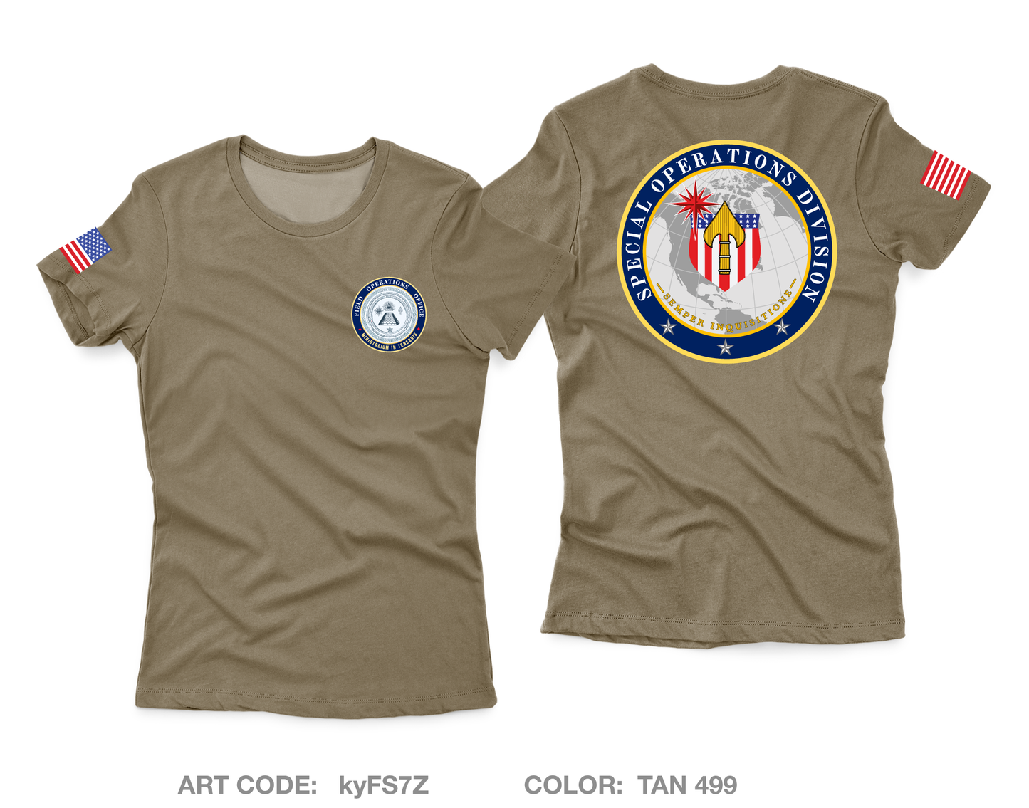 SOD Core Women's SS Performance Tee - kyFS7Z