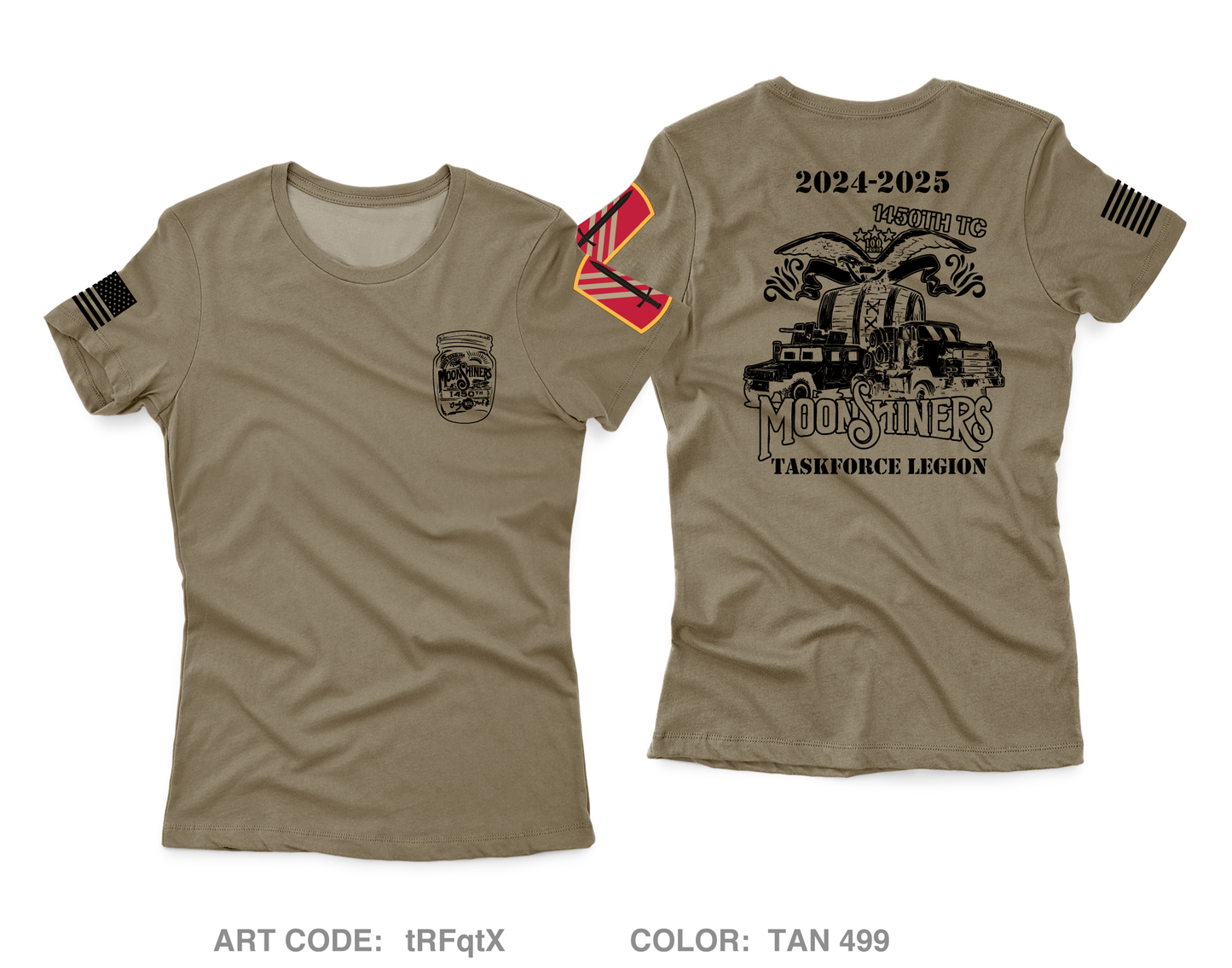 1450th Transportation Company Core Women's SS Performance Tee - tRFqtX