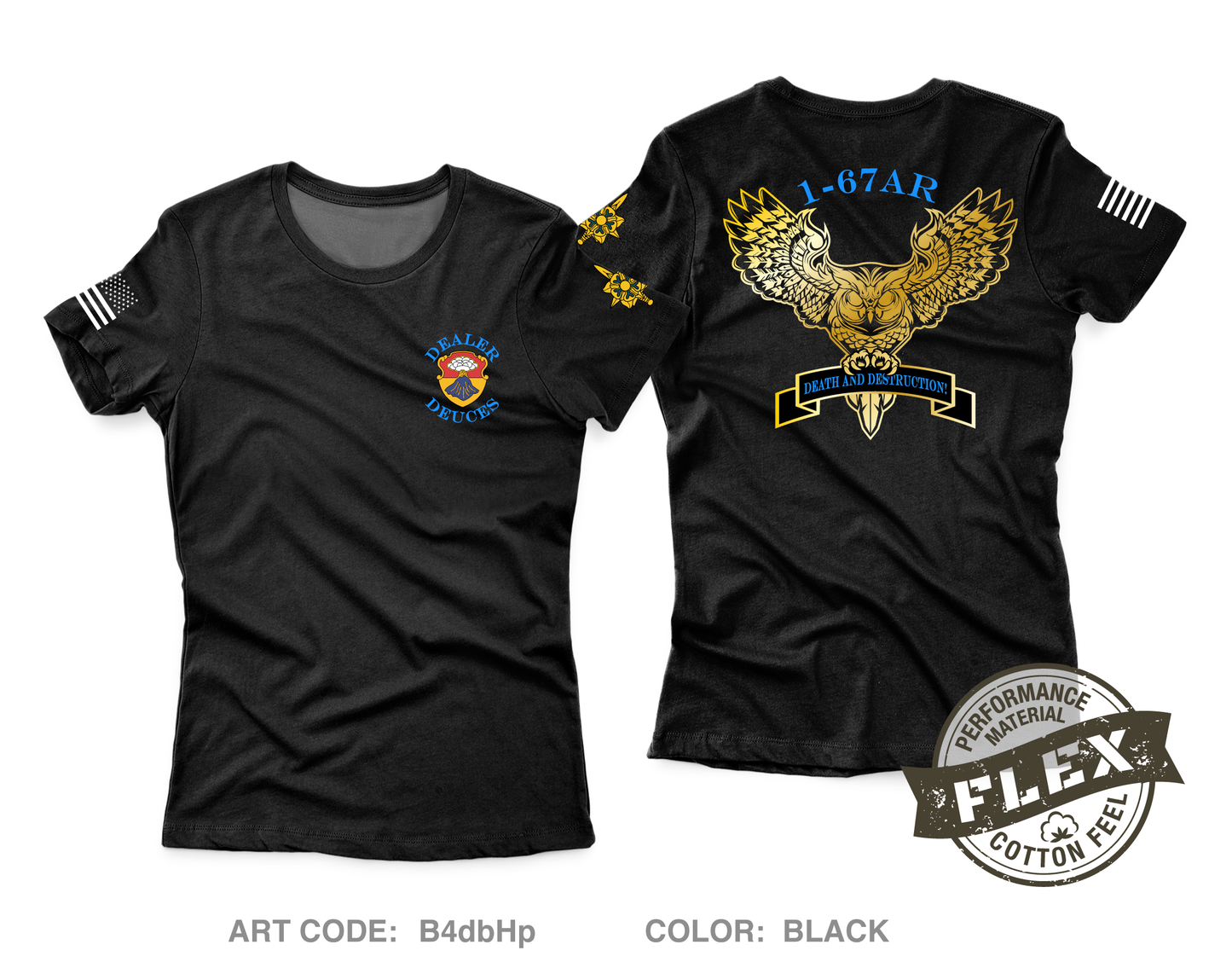 S2, 1-67 AR Core Women's SS Flex Performance Tee - B4dbHp
