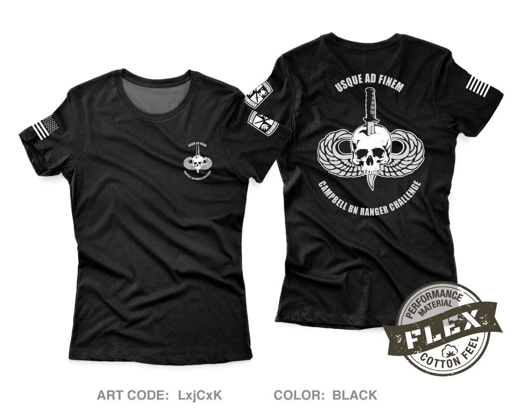 ROTC Ranger Challenge Team Core Women's SS Flex Performance Tee - LxjCxK