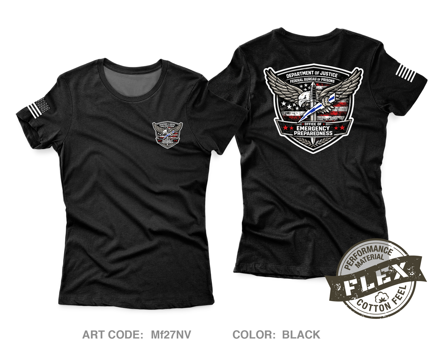 Office of Emergency Preparedness Core Women's SS Flex Performance Tee - Mf27NV