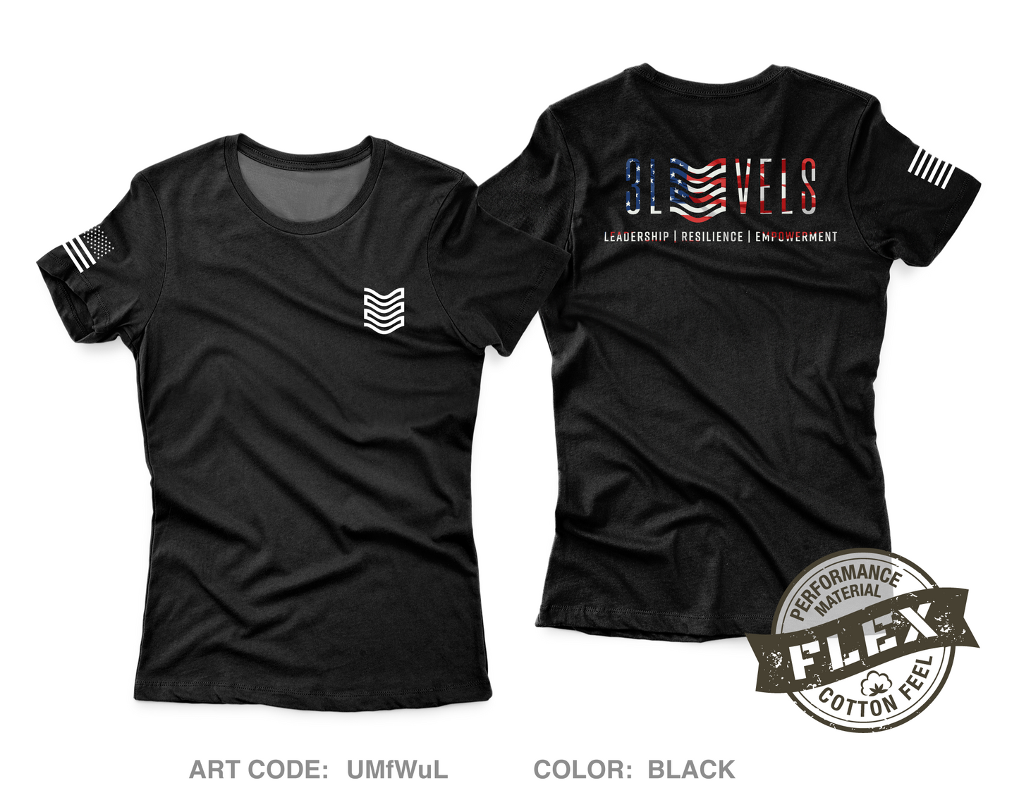 3LEVELS,LLC Core Women's SS Flex Performance Tee - UMfWuL