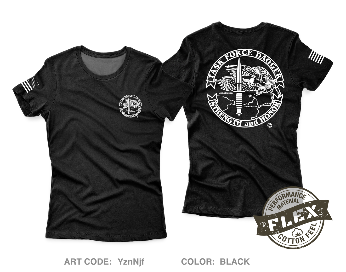 Light Fighter Veterans Core Women's SS Flex Performance Tee - YznNjf